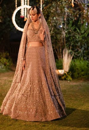 Gold Lehenga Latest Designer Collection with Prices Buy Online